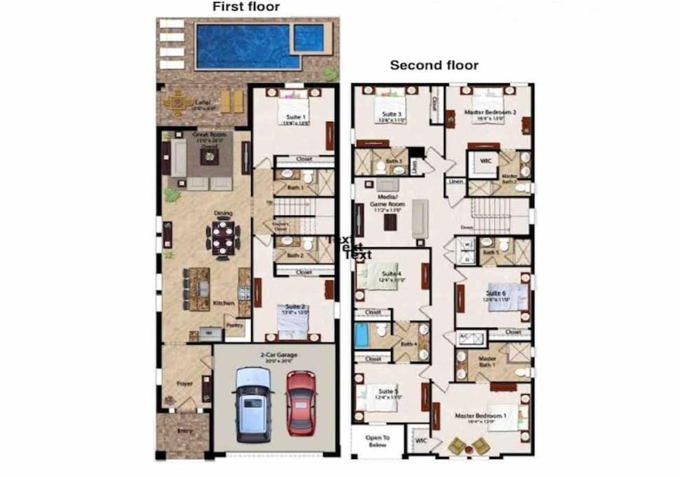אורלנדו 7613-Luxury Villa Wpool & Hot Tub מראה חיצוני תמונה
